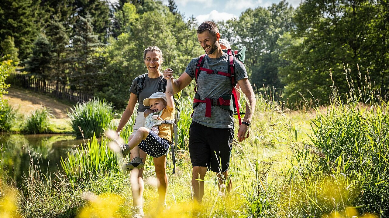 Wandern in Oberwiesenthal im Erzgebirge